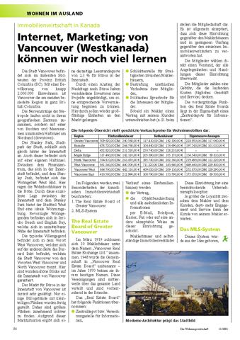 Wertmanagement GmbH - Presse Vancouver-viel lernen-die Wohnungswirtschaft