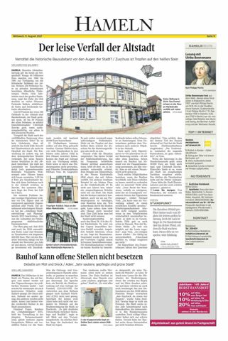 Wertmanagement GmbH - Presse Der leise Verfall der Altstadt